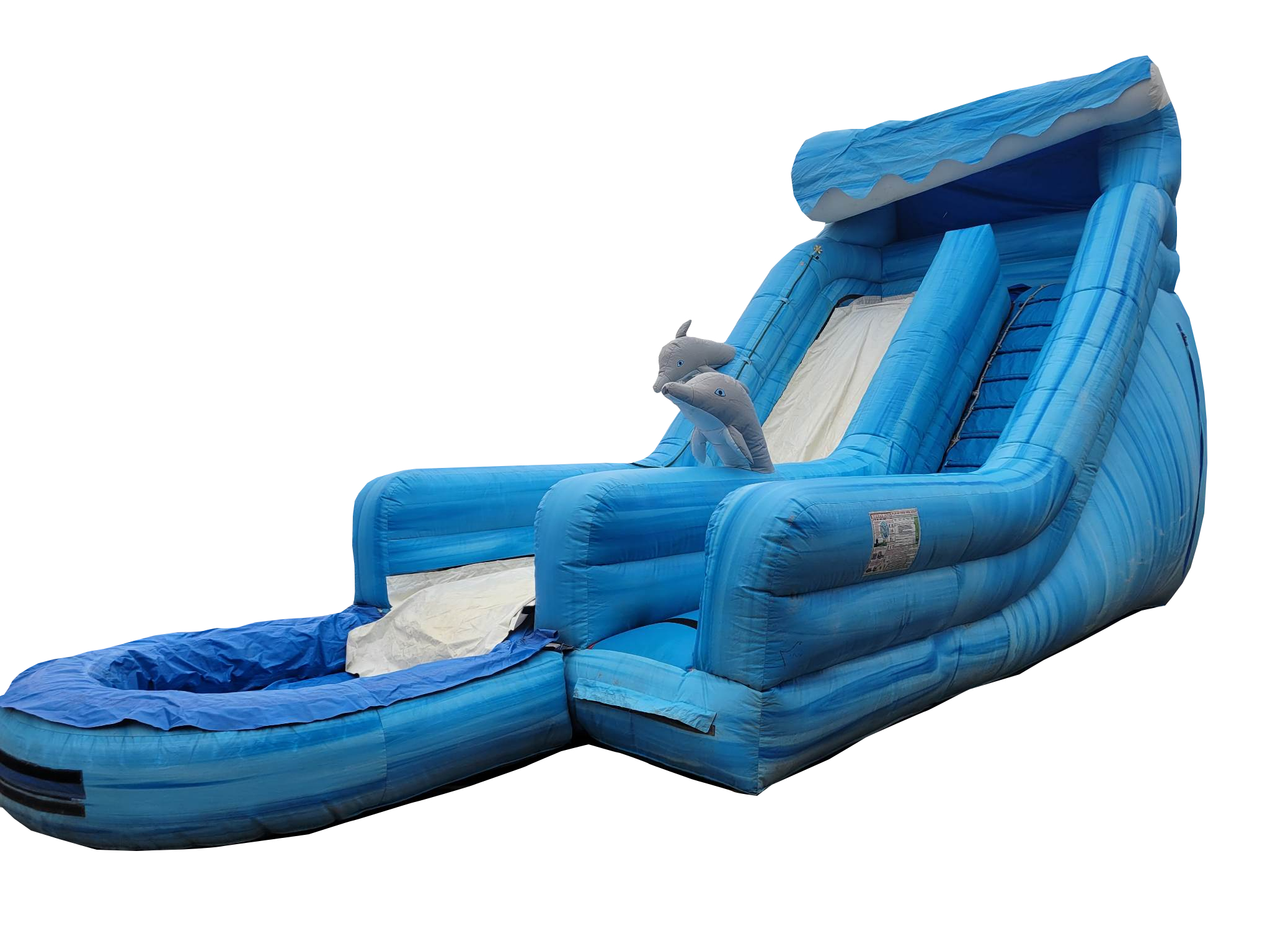20′ Inflatable Water Slide